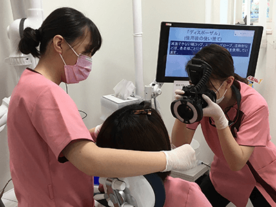 口腔内写真撮影および歯科医師による口腔内診査